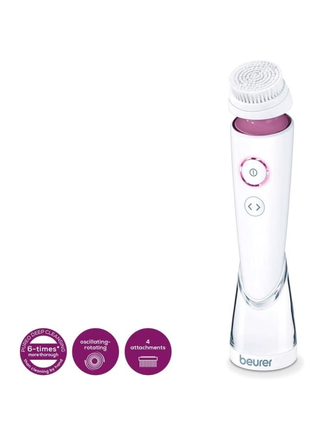 بيورير فرشاة وجه للتنظيف العميق أبيض/ وردي - Image 4