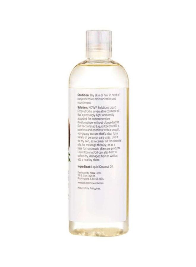 Now Foods - Pure Fractionated Liquid Coconut Oil 473ml - Image 1