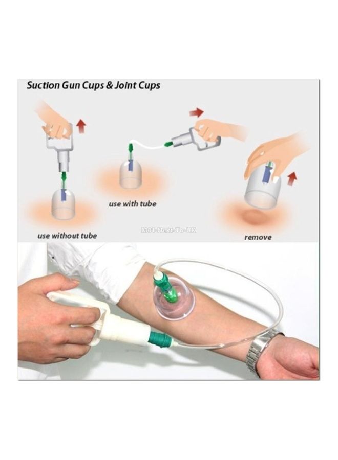 توشيونيكس مجموعة حجامة الجسم الصحية للعلاج بالإبر المغناطيسية من 12 قطعة - Image 2