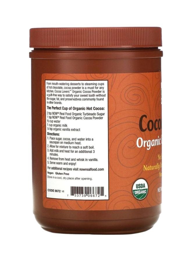 Now Foods Organic Cocoa Powder 340grams  - Image 3