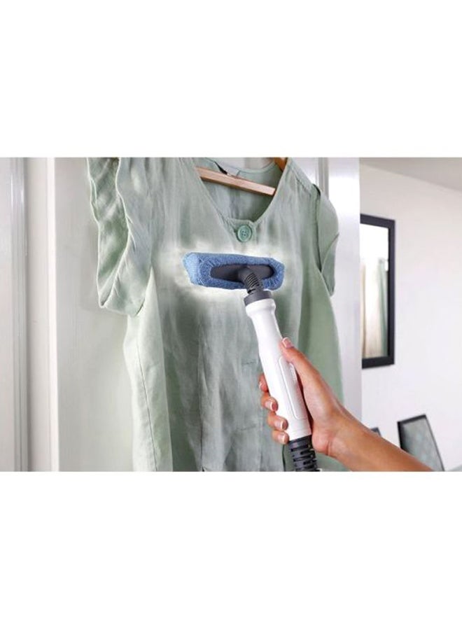 BLACK+DECKER - 2-in-1 Steam Mop With Handle 1600W 1600.0 W FSMH1621 Silver/White/Blue - Image 1