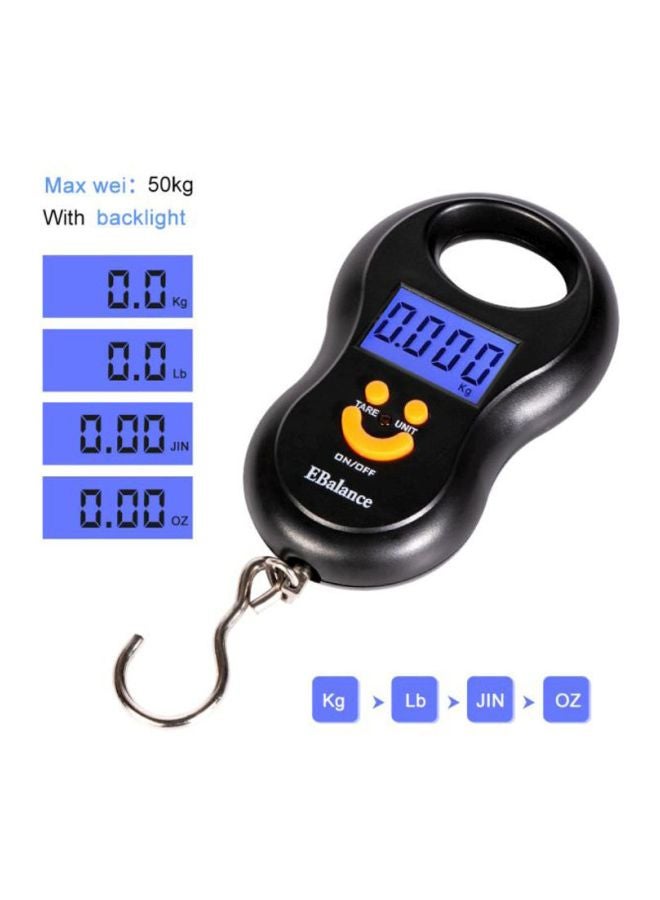 بيوينتي ميزان رقمي محمول باليد وقابل للتعليق NN2127 أسود - Image 2