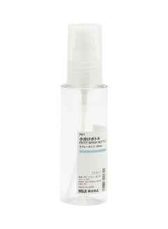 MUJI Pet Spray Bottle 100ml Clear/White 100ml  - Image 2