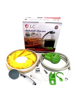 DLC Travelers Rinser Smart Shower Green/Grey/Yellow 1Liters  - Image 1