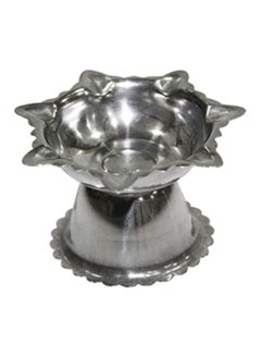 RAJ Stainless Steel Deepak Silver 3.5cm 