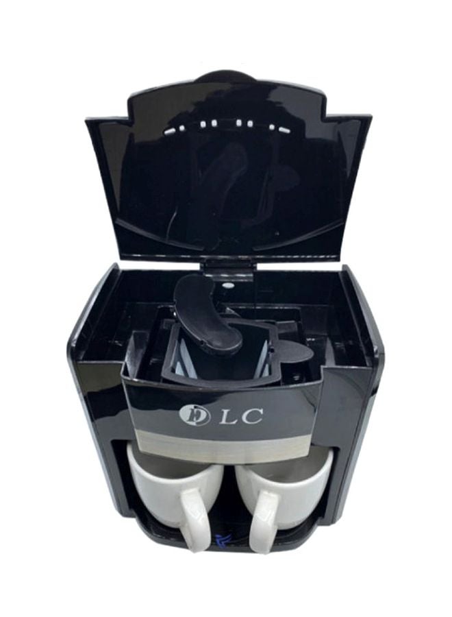 دي إل سي  - ماكينة صنع القهوة 0.3 L 500.0 W DLC-CM7312 أسود/ أبيض - Image 1