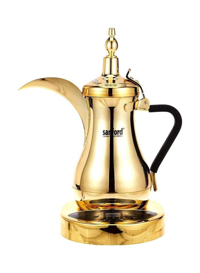 Arabic Coffee Maker Gold/Black 31.4x24x18.2cm 