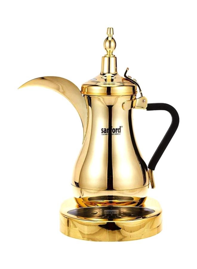 سانفورد ماكينة صنع القهوة العربية ذهبي/ أسود 31.4x24x18.2سم  - Image 1