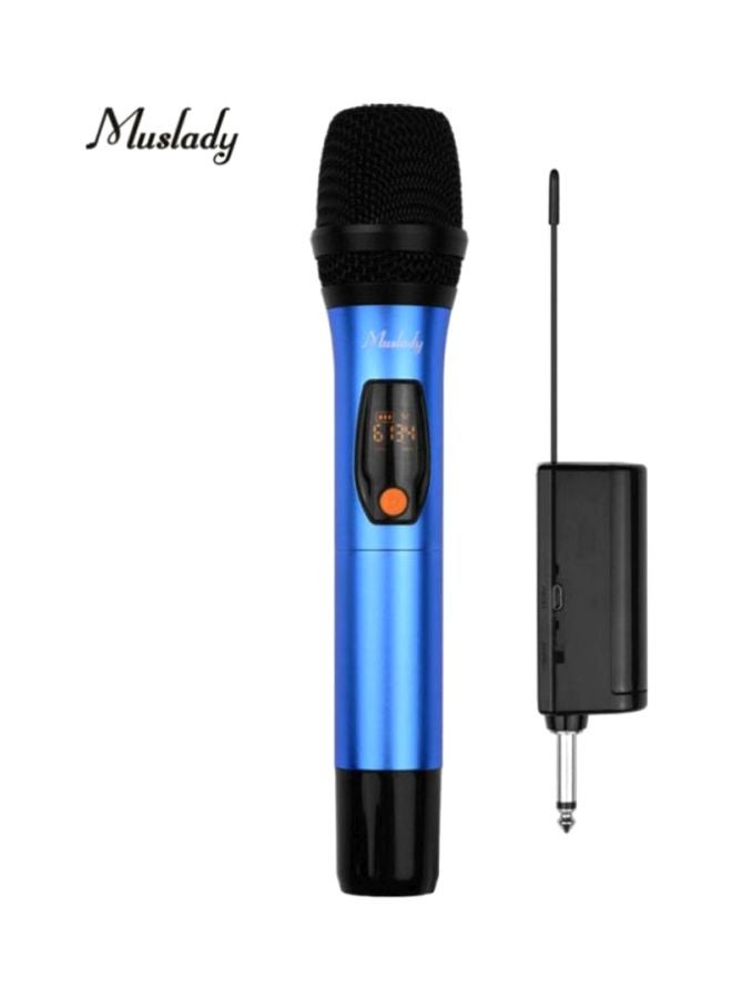 Muslady Wireless Microphone With Plug I7315-1-G Blue/Black/White  - Image 2