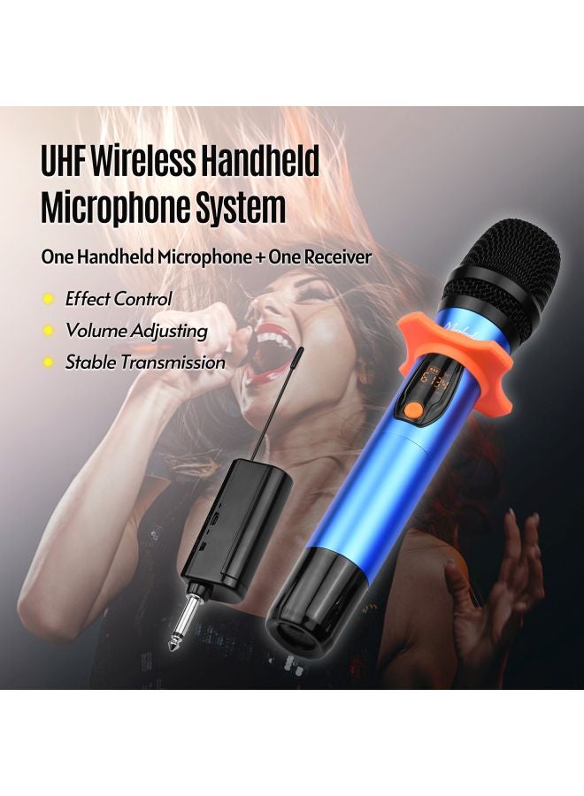 Wireless Microphone With Plug I7315-1-G Blue/Black/White - v1616937932/N43301657A_7