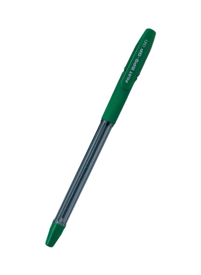 PILOT Ball Point Grip Pen Green/Clear