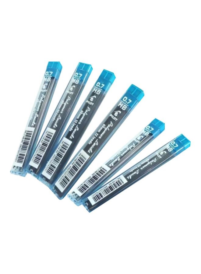 PILOT Pillot 6 Piece Polymer Leads 0.7 Grey