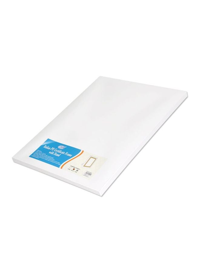 FIS - A4 Certificate Frame With Stand White - Image 1