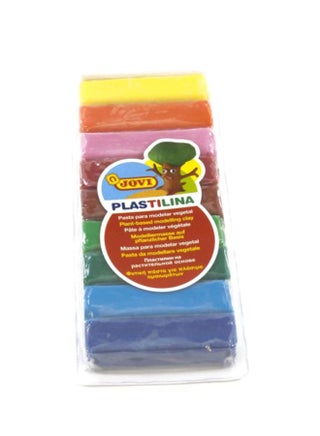 10-Bar Plastilina Modelling Clay Set - v1616937938/N20400767A_1