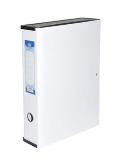 FIS Rigid File Box White/Black  - Image 1