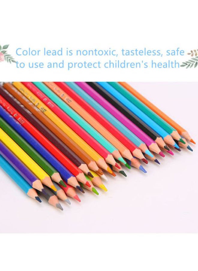 بيوينتي مجموعة أقلام تلوين غير خشبية وصديقة للبيئة وقابلة للمسح مكونة من 12 لوناً متعدد الألوان - Image 4