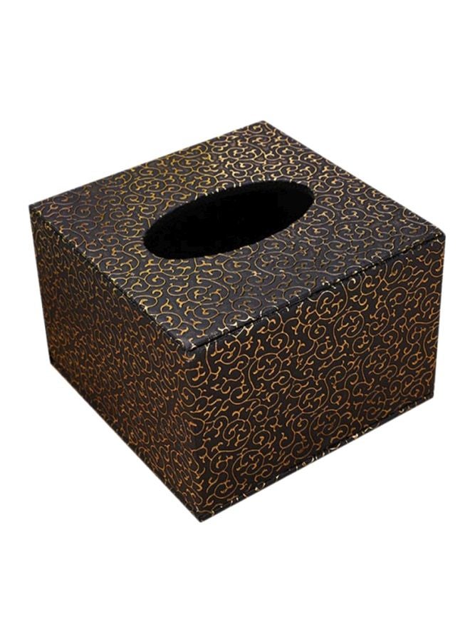 Sharpdo Tissue Paper Box Gold/Black - Image 1