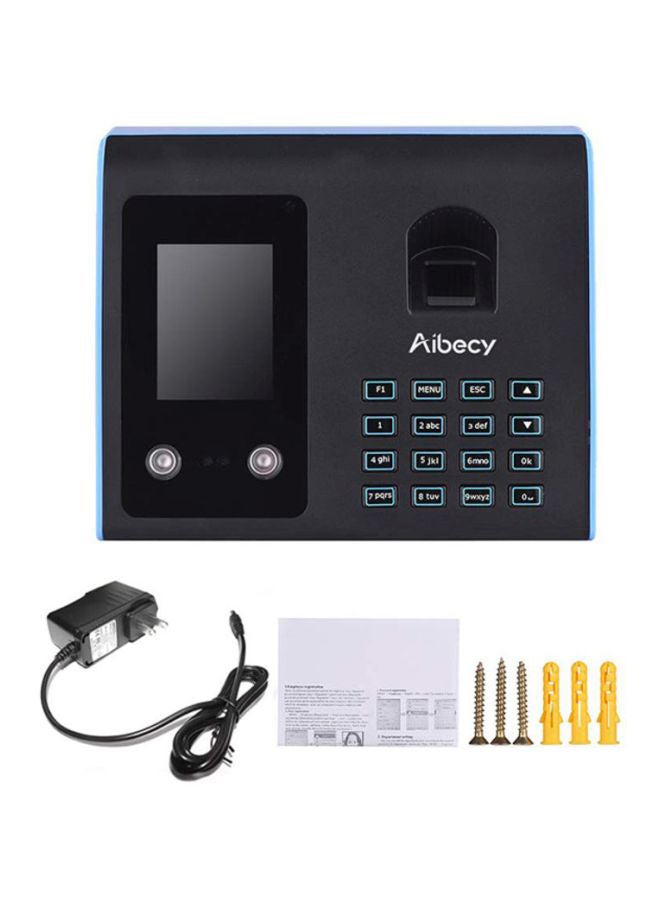 Aibecy - Fingerprint And Password Recognition Biometric Machine Black - Image 1