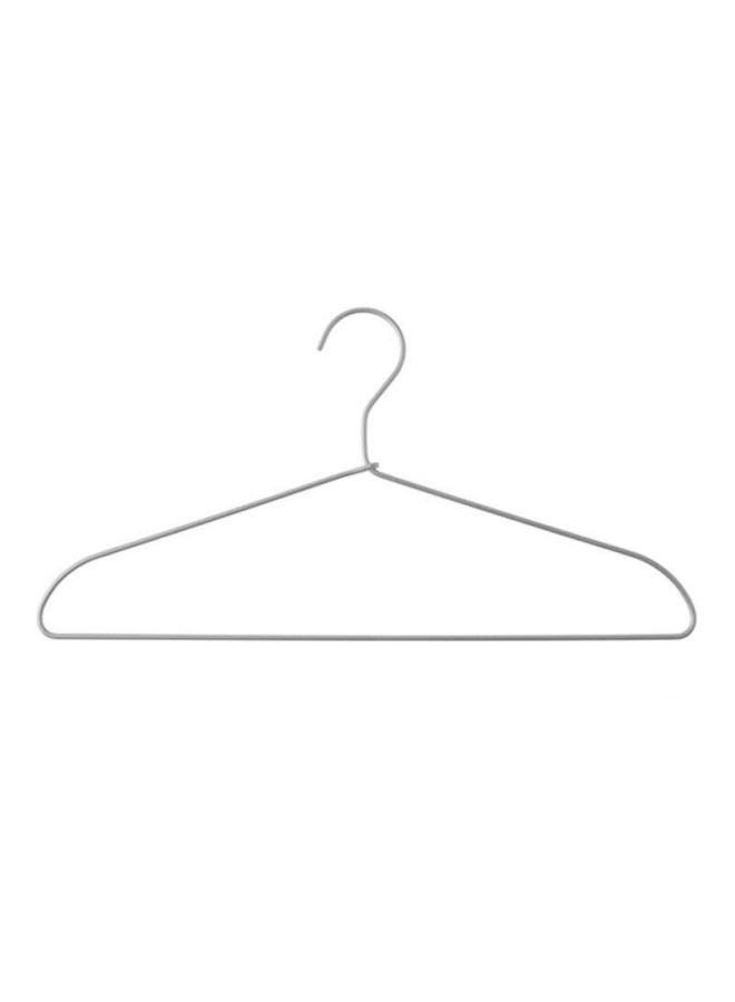 MUJI - 3-Piece Hanger Set Silver 1.2x21x41cm - Image 1