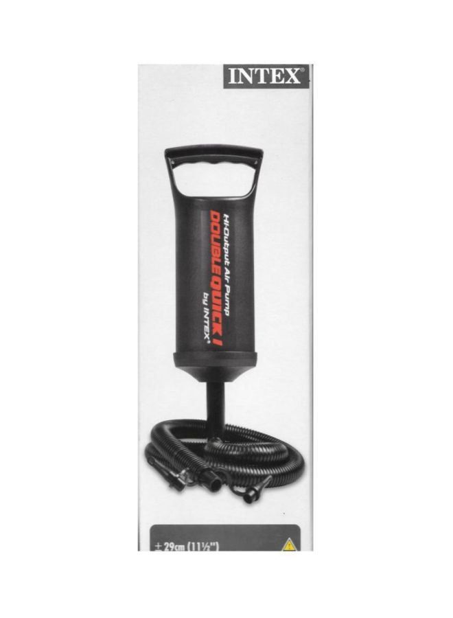 INTEX - Hi-Output Double Quick II Air Pump Black 14inch - Image 1