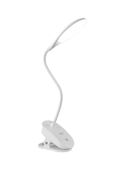 KNE5129 Reading Lamp With Clip White