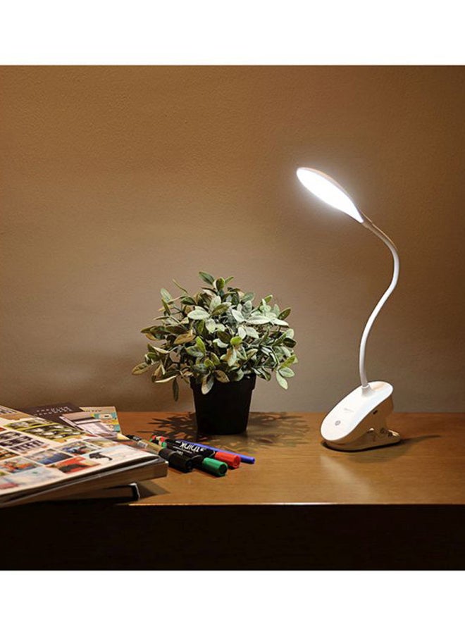 KNE5129 Reading Lamp With Clip White