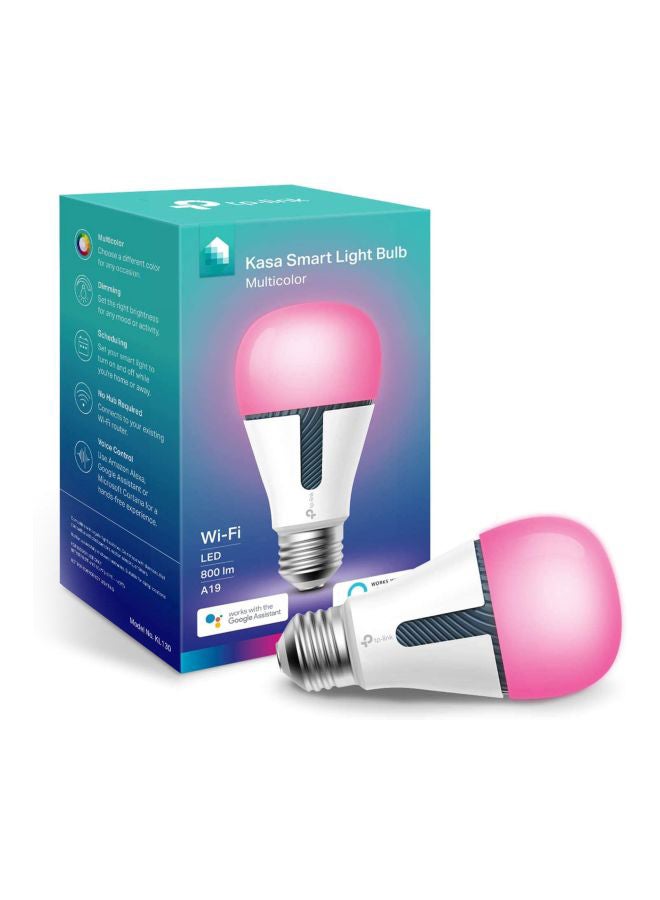 TP-LINK Smart Wi-Fi LED Bulb With Colour Changing White/Blue/Pink 2.36x4.65x2.36inch - Image 2