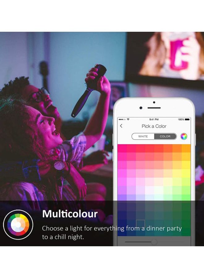 TP-LINK Smart Wi-Fi LED Bulb With Colour Changing White/Blue/Pink 2.36x4.65x2.36inch - Image 3