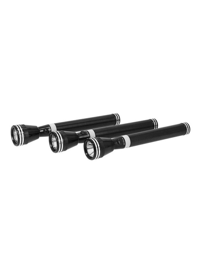 KRYPTON 3-In-1 Powerful Torch for Camping Hiking Trekking Outdoor Black  - Image 1