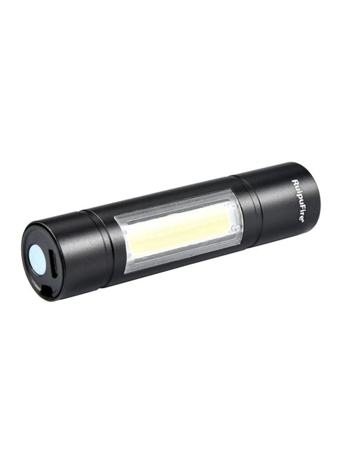 Voberry XML T6+COB LED Flashlight Lamp Hand Torch USB Charge Outdoor Tactical Black  - Image 2