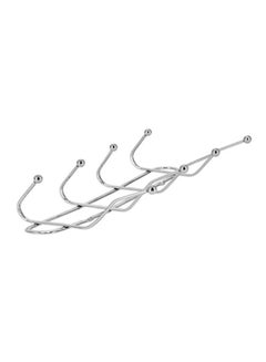 DELCASA 4-Piece Stainless Steel Cloth Hooks Silver 300grams  - Image 3
