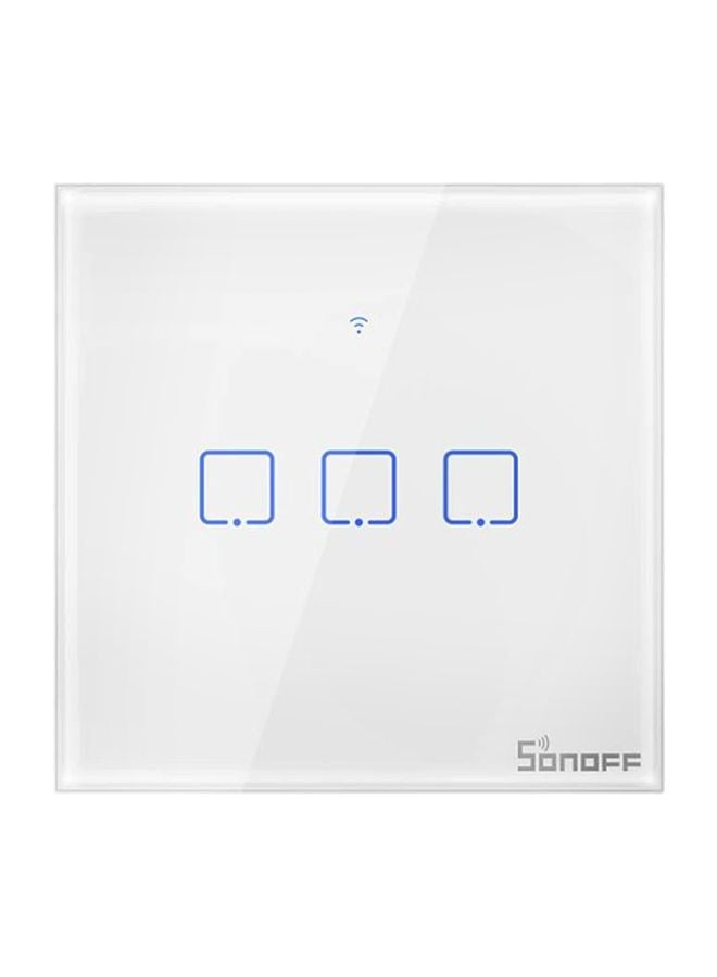 SONOFF WiFi Wall Light Switch White  - Image 1