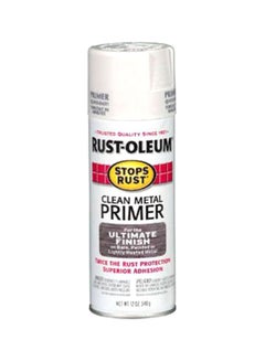 Stops Rust Clean Metal Primer Spray Paint White 21.27x21x14.61cm - v1616937984/N22951227A_1