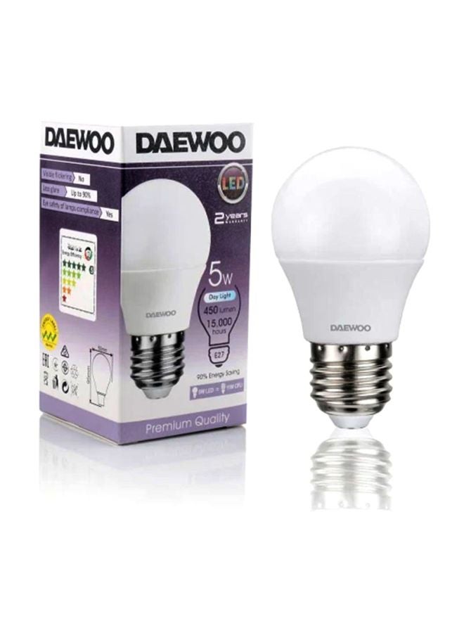 DAEWOO Dl2705C Day Light Led Bulb White/Silver 10x5x5cm  - Image 2