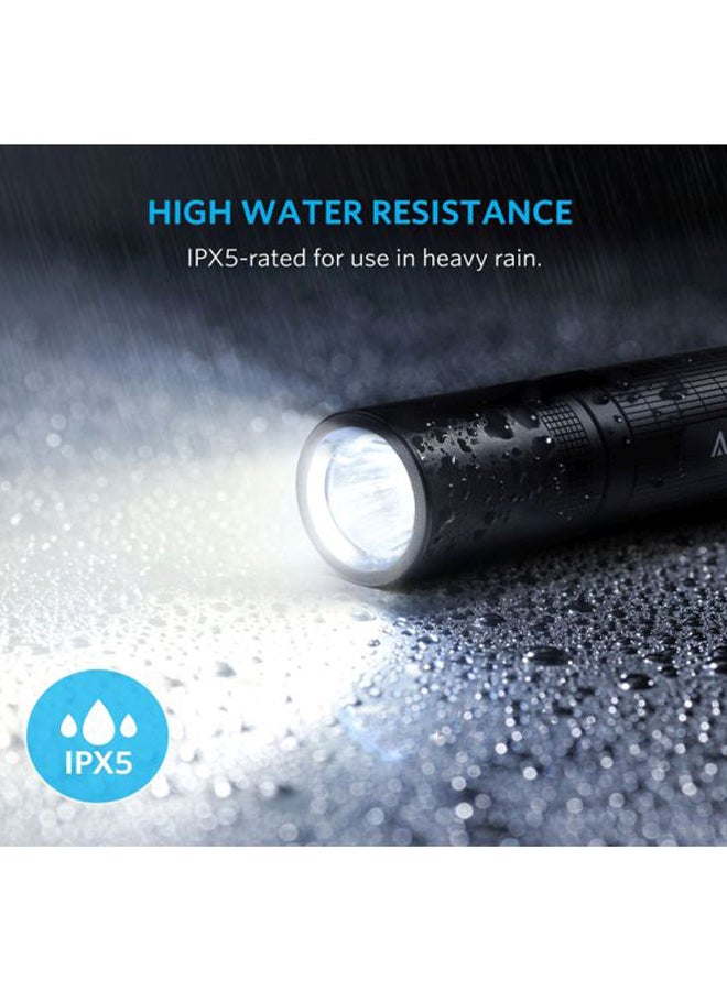 LC40 Flashlight Black 4.9x1.1x1.1inch