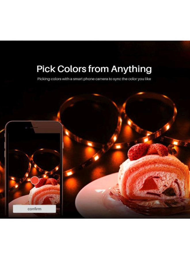 SONOFF - L1 RGB Dimmable Waterproof WiFi Flexible Strip Light For Alexa Google Home Black - Image 1