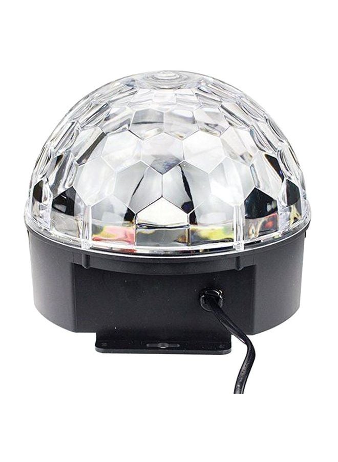 بيوينتي مصباح إضاءة المسرح LED بتصميم كرة كريستالية سحرية مزود بمشغل MP3، منفذ USB/ بطاقة SD/ خاصية البلوتوث أسود 16x19سم - Image 4
