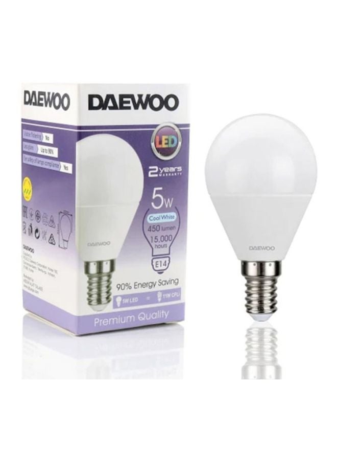 DAEWOO Dl1405C Day Light Led Bulb White/Silver 9x4x4cm  - Image 2