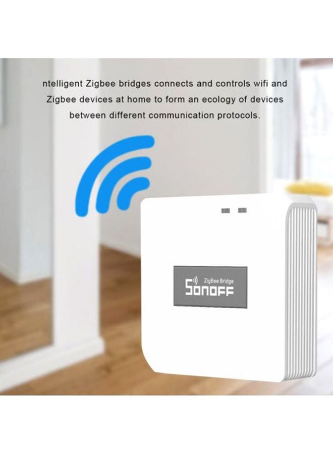 SONOFF Remotely Controlled Quick Pairable Zigbee Gateway for Smart Products White 6.2 × 6.2 × 2inch - Image 3