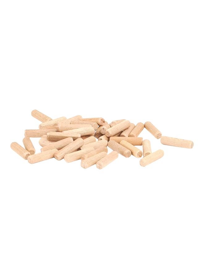 BOSCH 50-Piece Dowel Pin Set Beige 6x30mm - Image 1