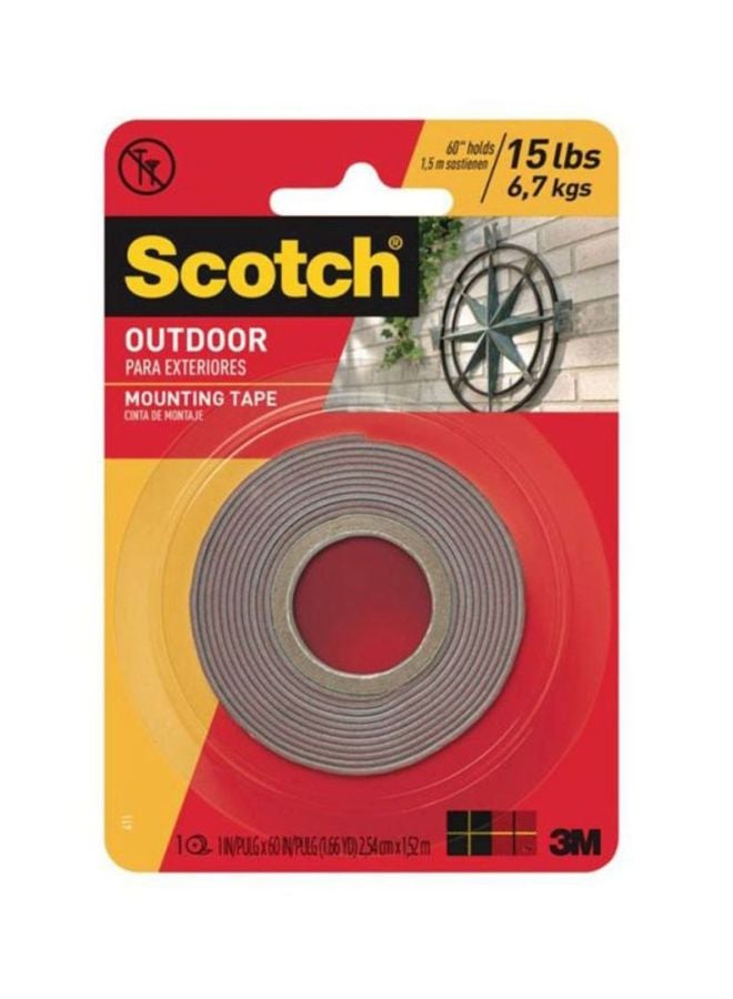 Scotch  Scotch 411P Permanent Mounting Tape Red  - Image 2