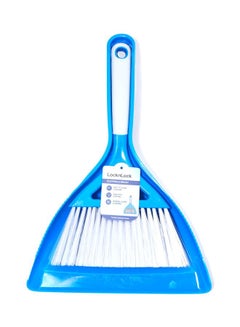 LocknLock Mini Dustpan Set Blue/White 31x21cm  - Image 5