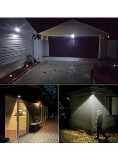 Beauenty 16-LED Solar Sensor Wall Light Black/White 11x11cm  - Image 3
