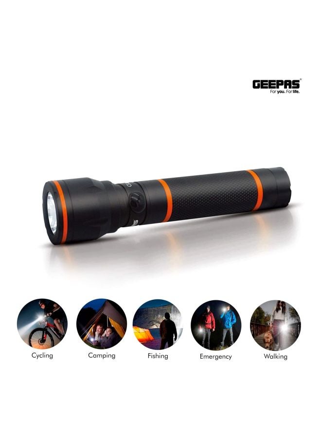 جيباس مصباح يدوي LED قابل للشحن أبيض 152مم  - Image 4