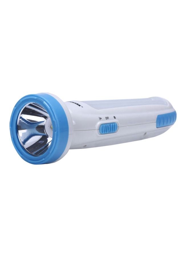 Olsenmark Rechargeable LED Emergency Light Lantern Blue/White 27cm  - Image 3