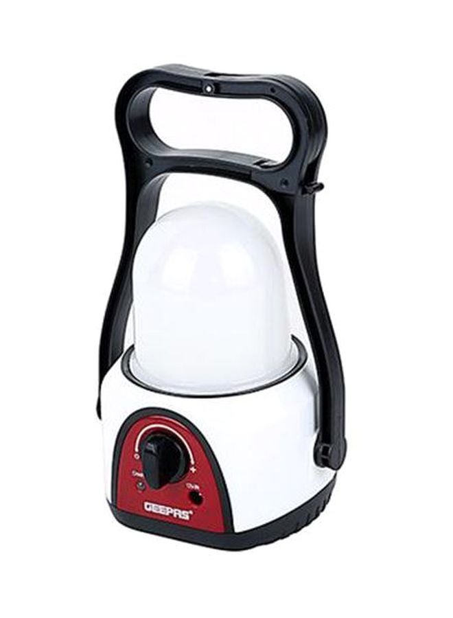 GEEPAS Rechargeable LED Lantern With Handle White/Red/Black 11.6x11.8x21cm  - Image 2