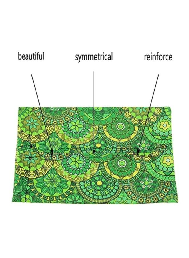 Sharpdo Printed Design Tissue Storage Box Green 25.5x17.5cm - Image 3