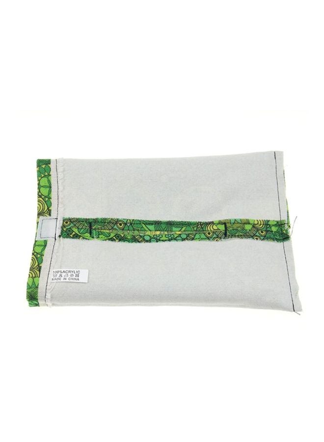 Sharpdo Printed Design Tissue Storage Box Green 25.5x17.5cm - Image 5