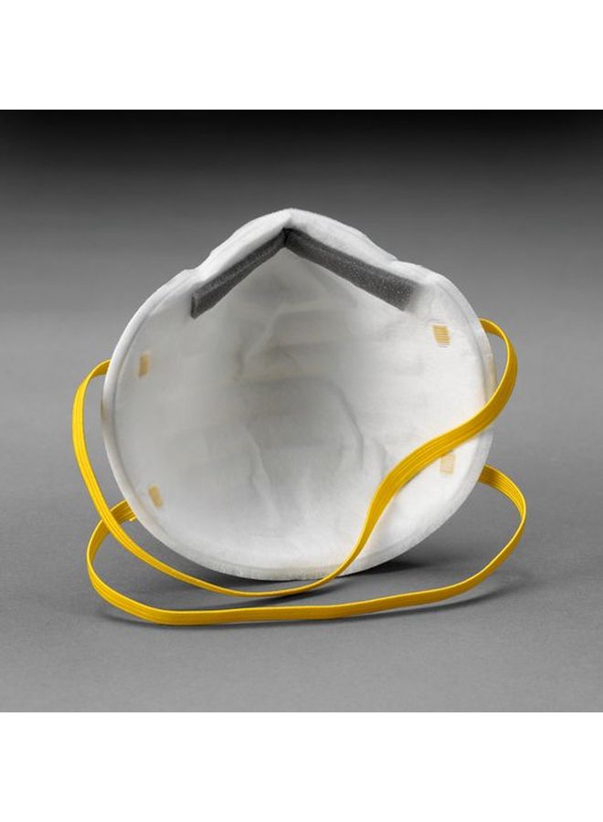 3M Particulate Respirator White/Yellow - Image 2