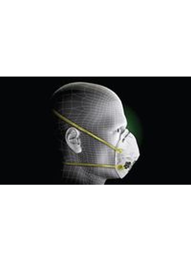 3M Particulate Respirator White/Yellow - Image 3
